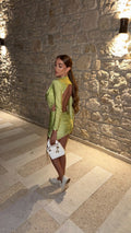 Electric Green Dress